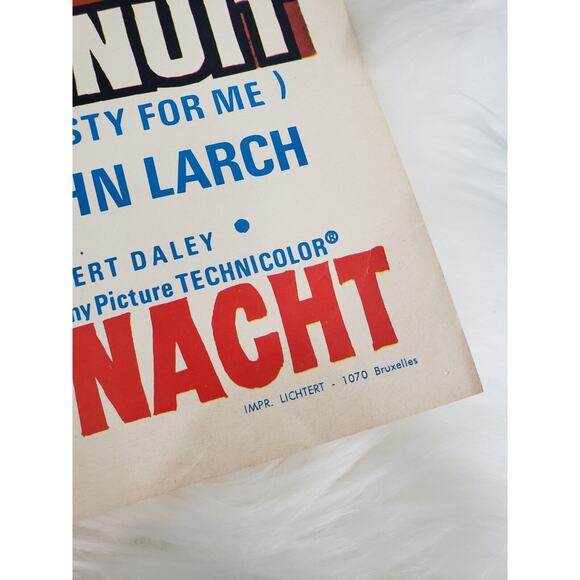 vintage original CLINT EASTWOOD PLAY MISTY FOR ME Belgian poster movie french - Picture 2 of 10